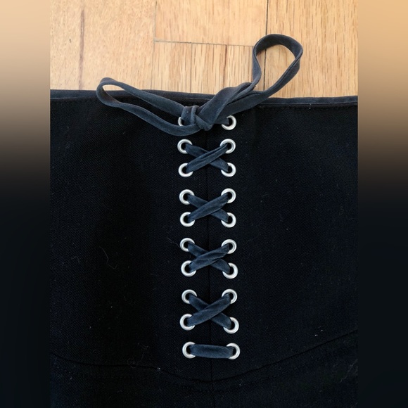 Mac & jac black corset /wiggle / pencil/ mermaid skirt size 10 - Picture 4 of 13